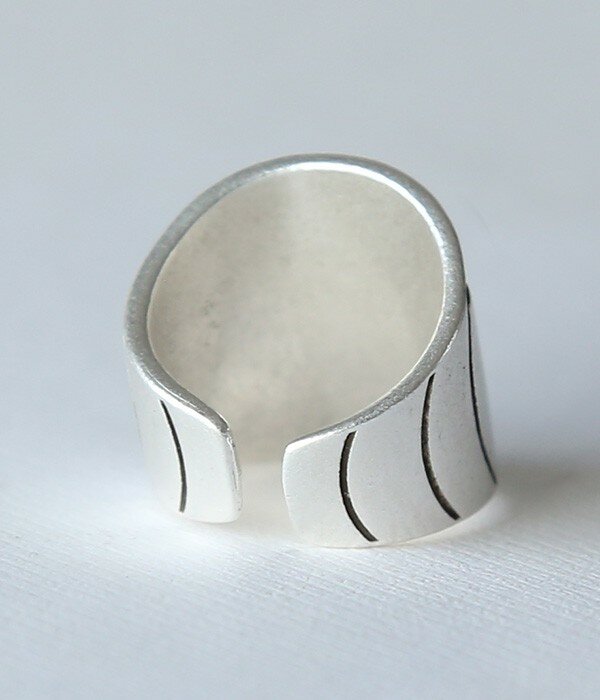 Silber ring earth