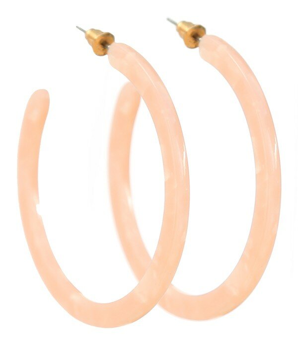 Earrings salmon