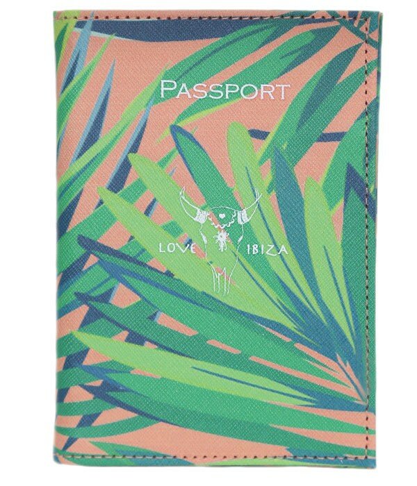 Passport cover palm