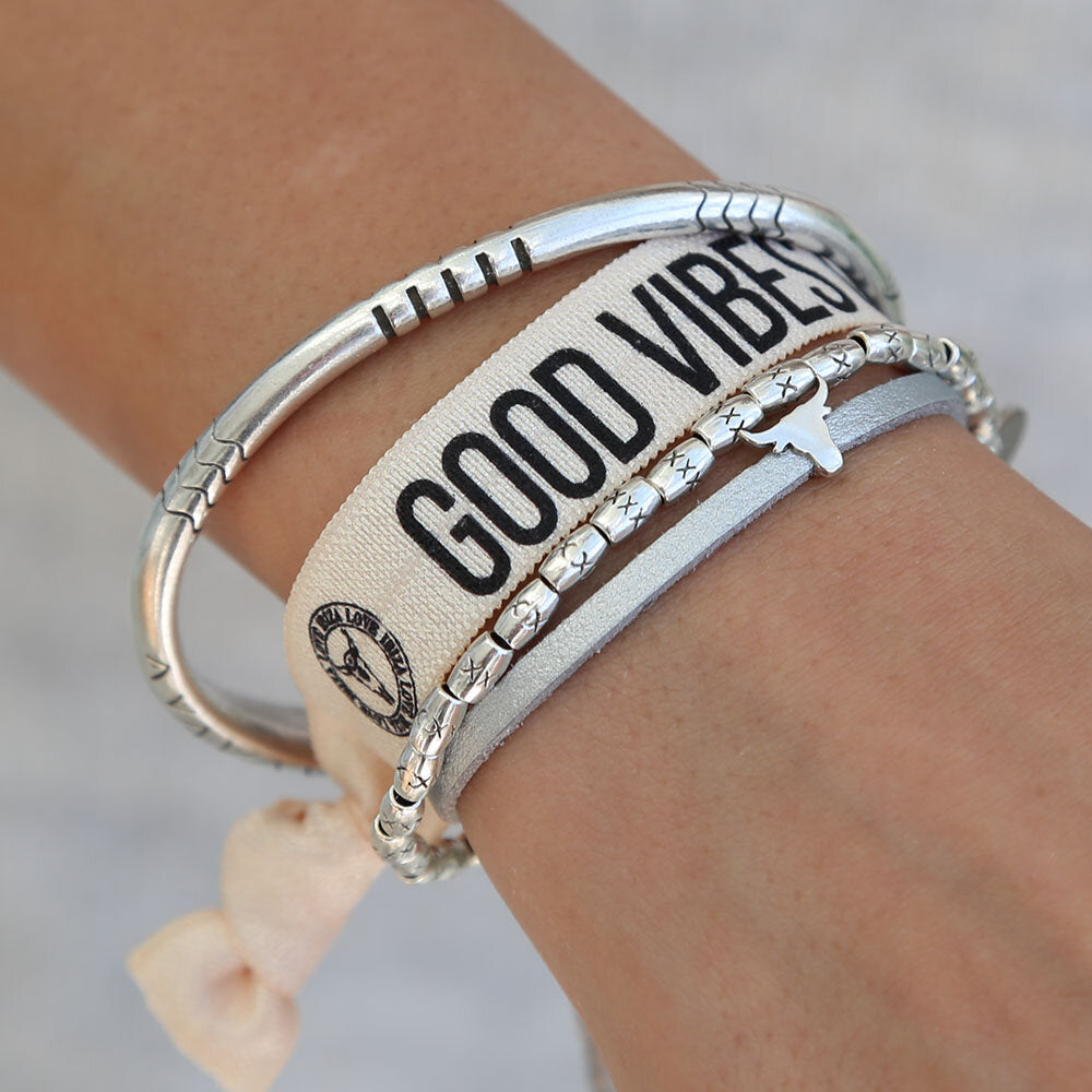 Zilveren armband soul sister