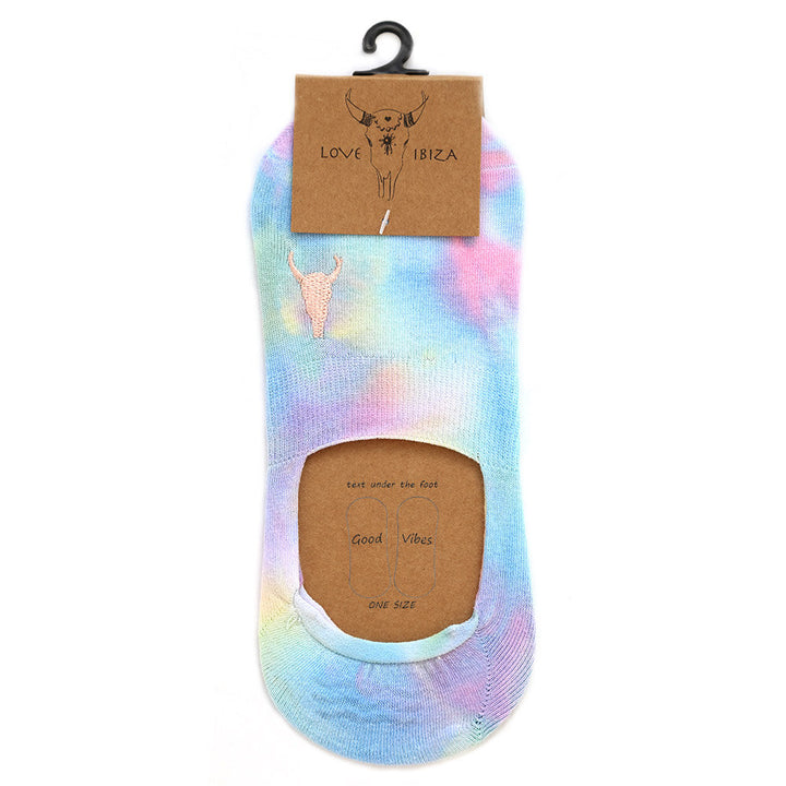Sneaker socks tie dye