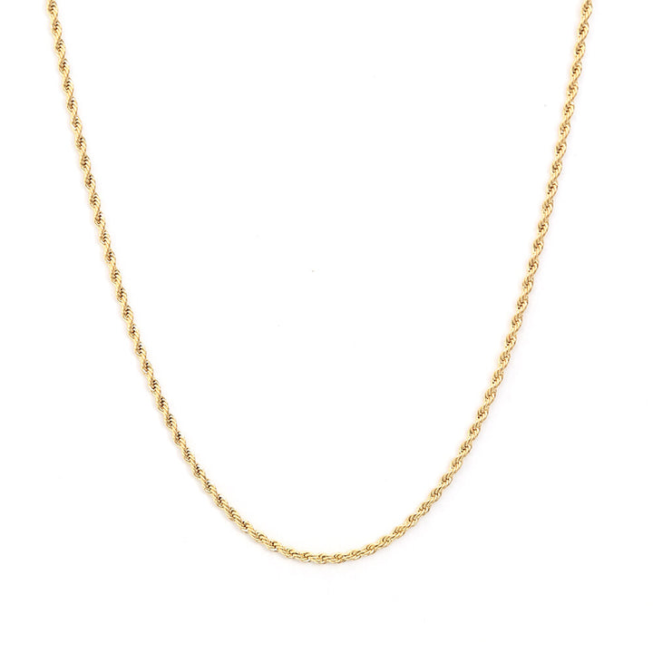 Collier en or twisted
