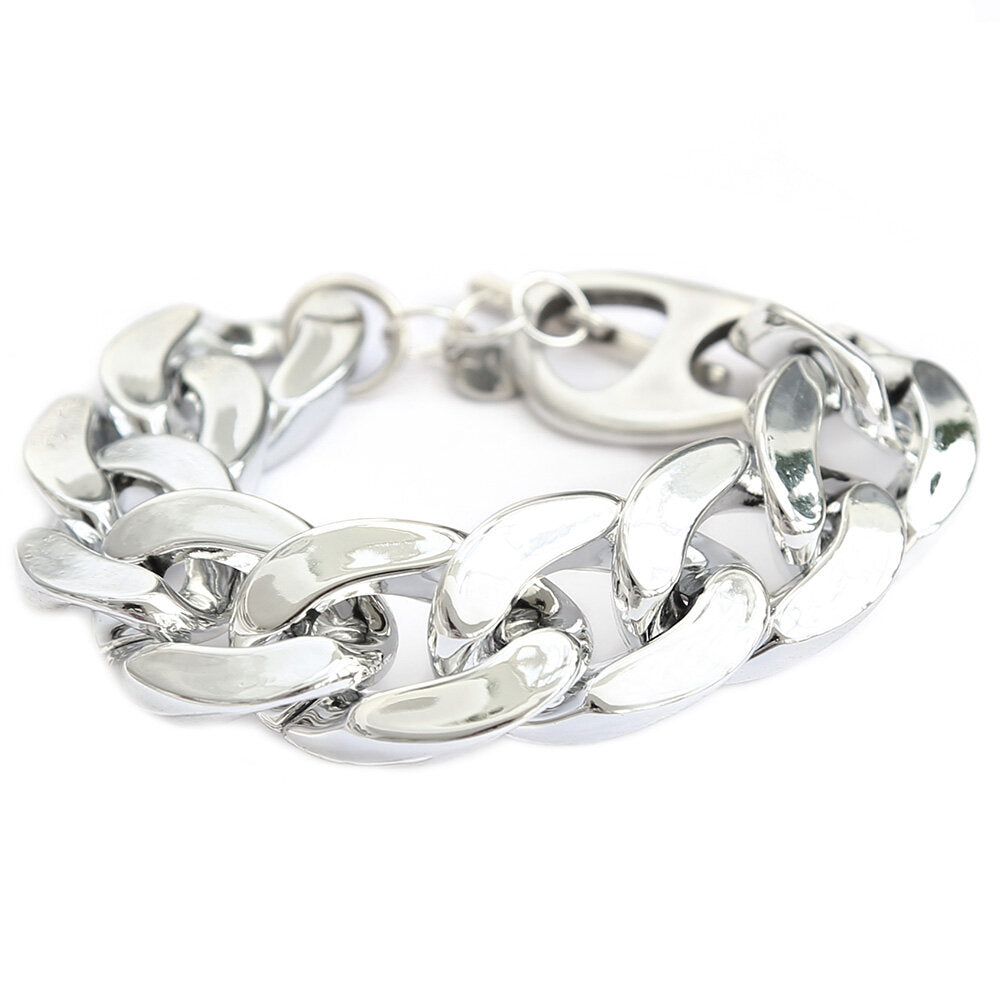 Armband large chain silber