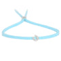 Armband for good luck - white silver