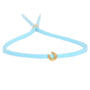 Armband for good luck - blue silver