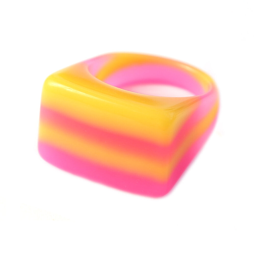 Ring candy love pink