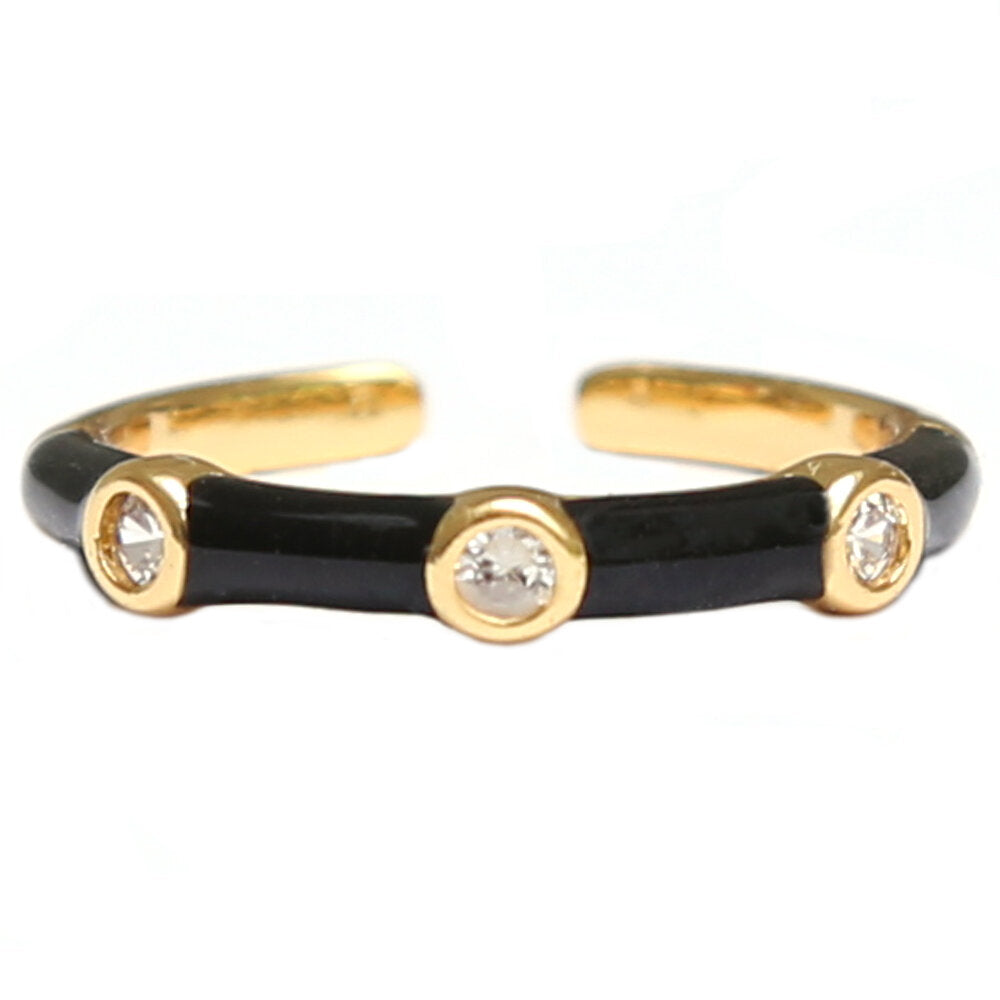 Bague Monaco noir