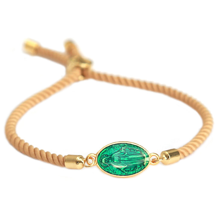 Bracelet Madonna emerald