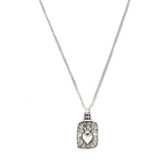 Collier en argent heart on fire