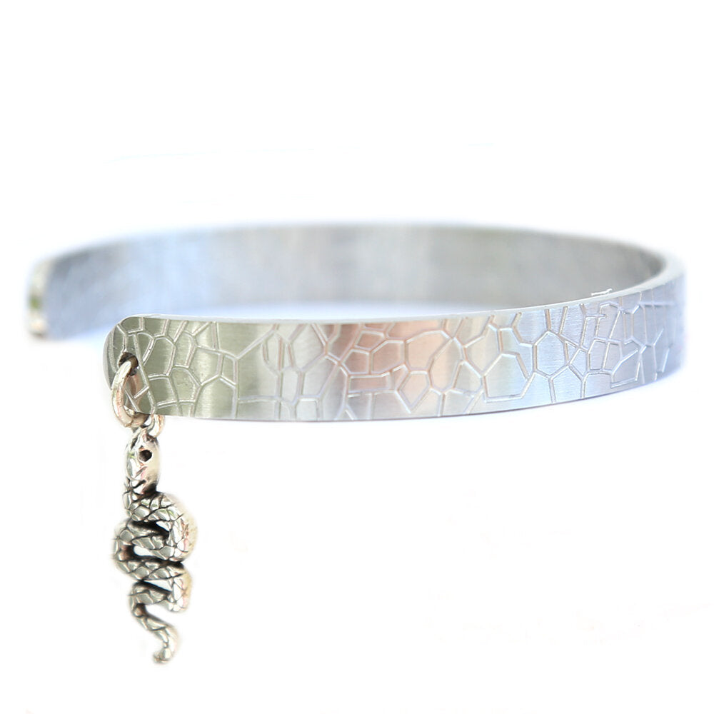 Snake bracelet silver