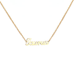 Gouden ketting stier