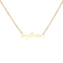 Collier en or Vierge