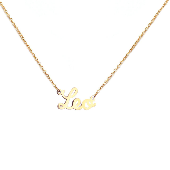 Gouden ketting leeuw