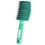 Anti-tangle hair brush pink ombre