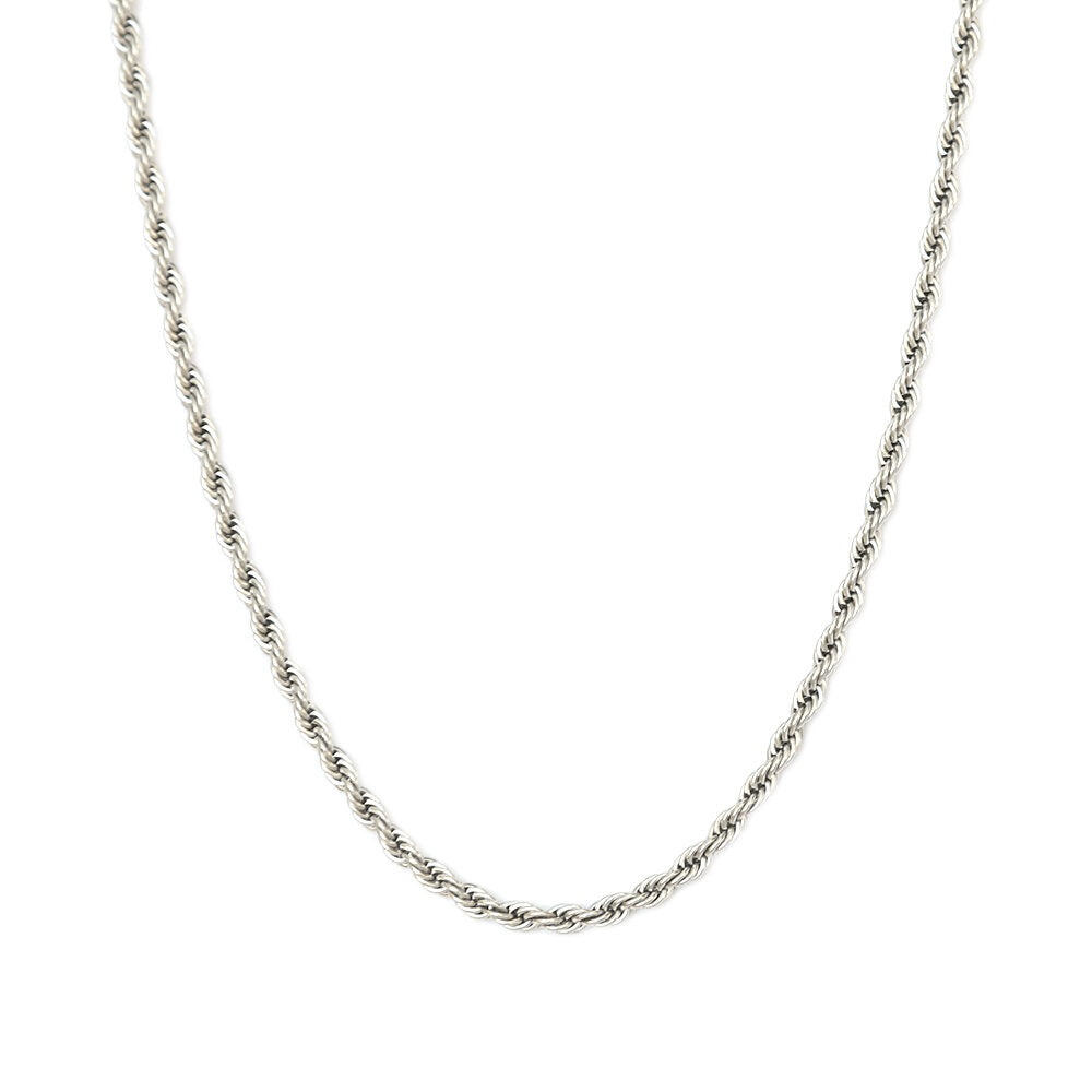 Collier en argent twisted