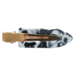 Hair clip stylist zebra