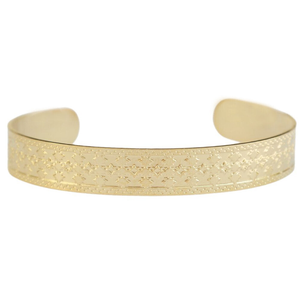 Gold bangle stargazer