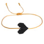 Armband lavender heart