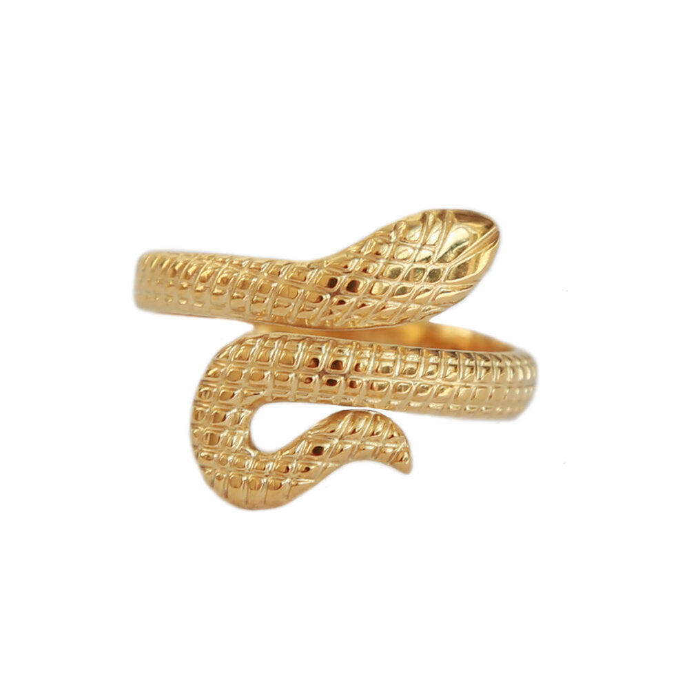 Bague snake or