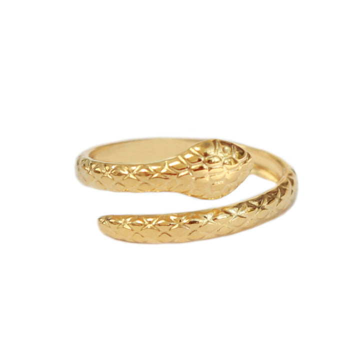 Ring small snake gold