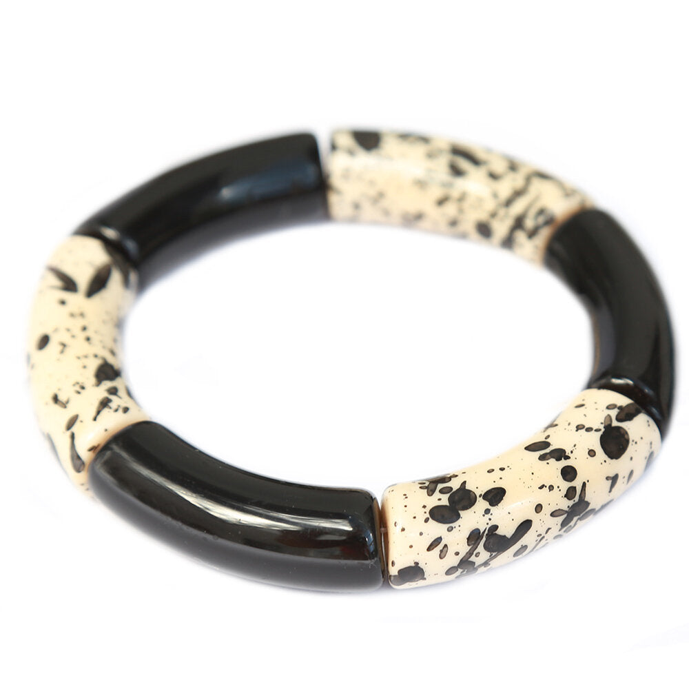 Bracelet penne splash black