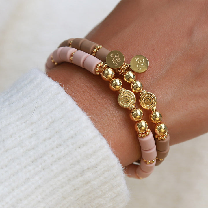 Armband dolce taupe