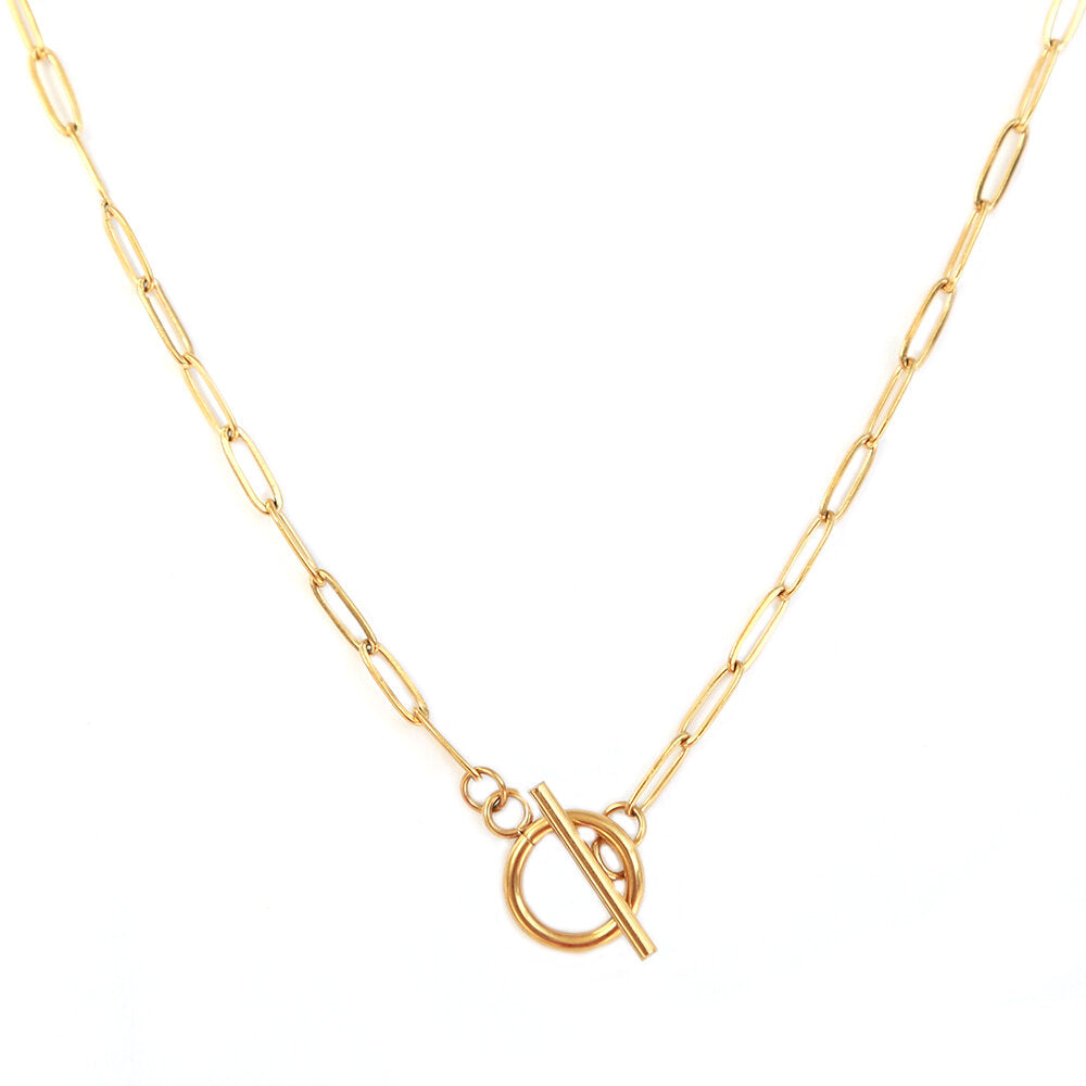 Gouden ketting small chain trend