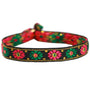 Gewebtes armband flower pink