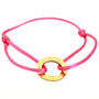 Armband circle love dolphin blue