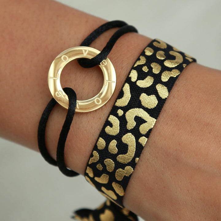 Armband circle love black