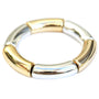 Armband penne black gold flakes