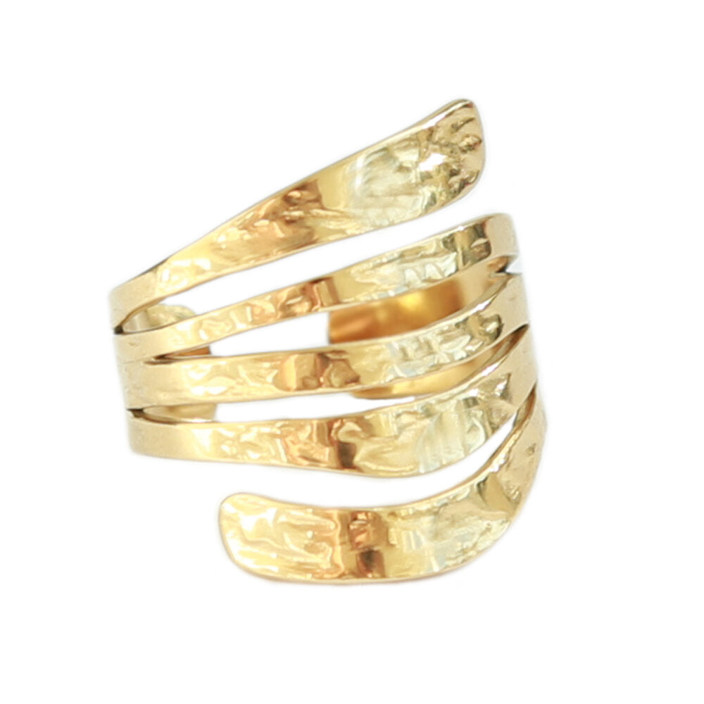 Gouden ring spiral