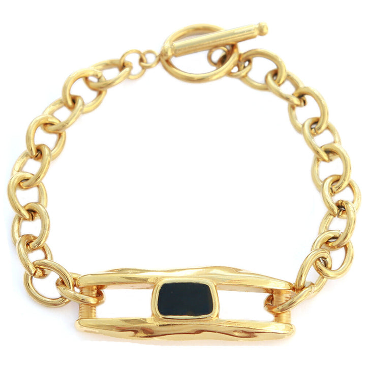 Gold bracelet style chain
