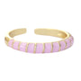 Ring purple stripe