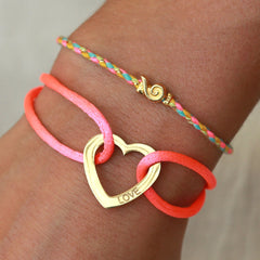 Brazalete dulce amor coral