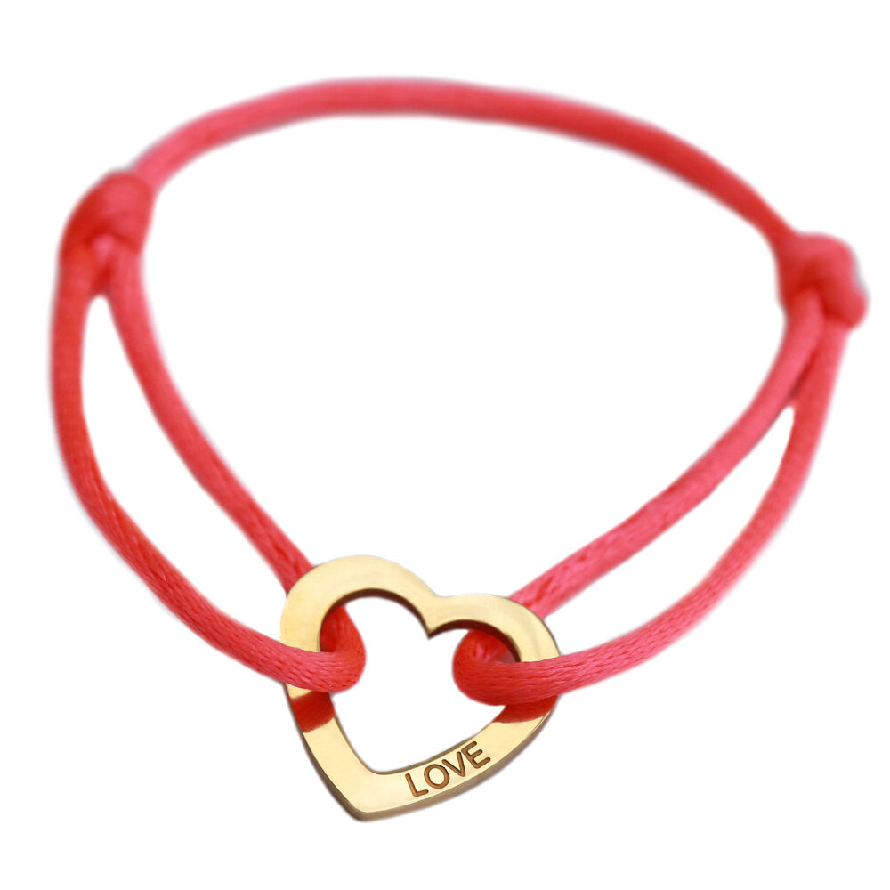 Bracelet sweet love coral