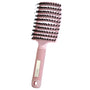 Anti-tangle hair brush pink ombre