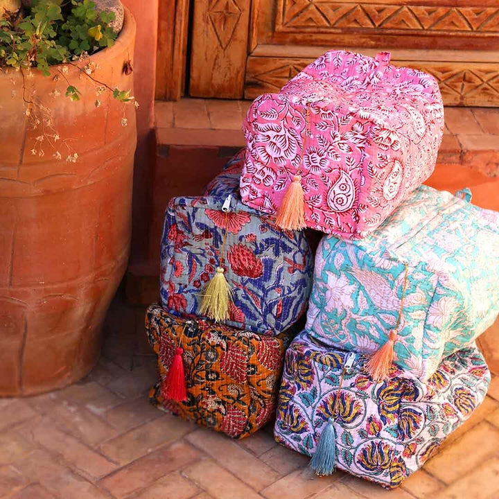 Kulturtasche Fez pink L