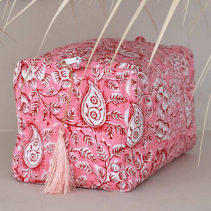 Kulturtasche Fez pink L