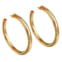 Gold hoops medium