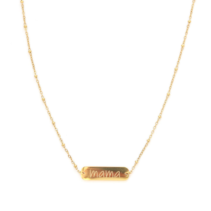 Engraved bar necklace - customize yourself!