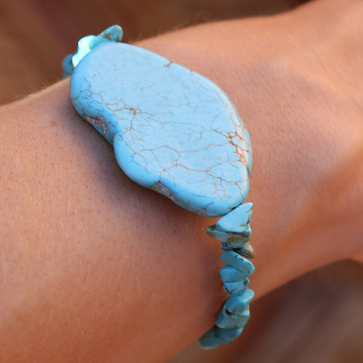 Bracelet turquoise stone