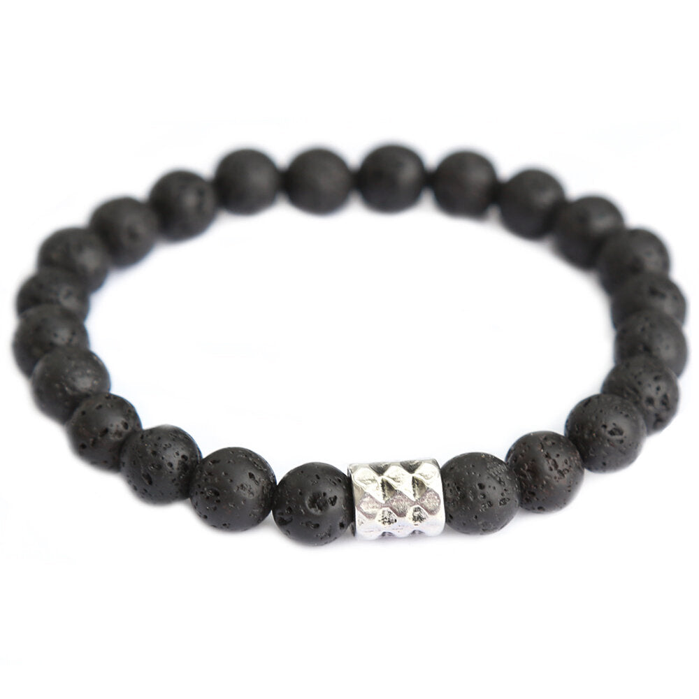 Armband  black lava für Männer