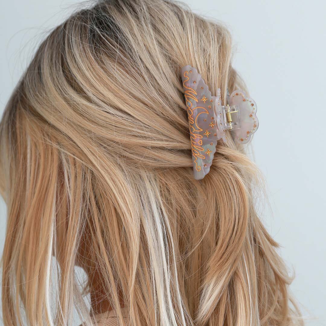 Hair clip moonchild oyster