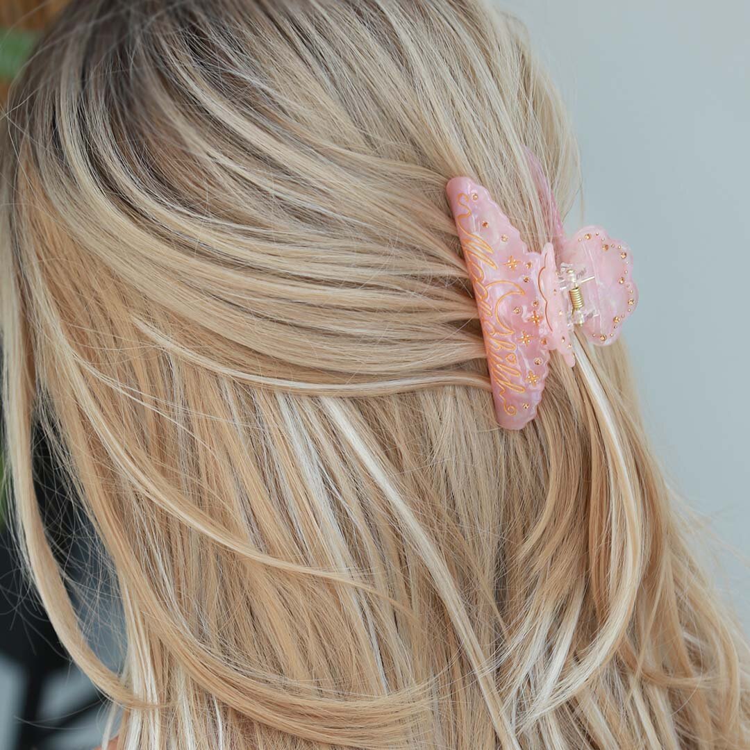 Hair clip moonchild rosé