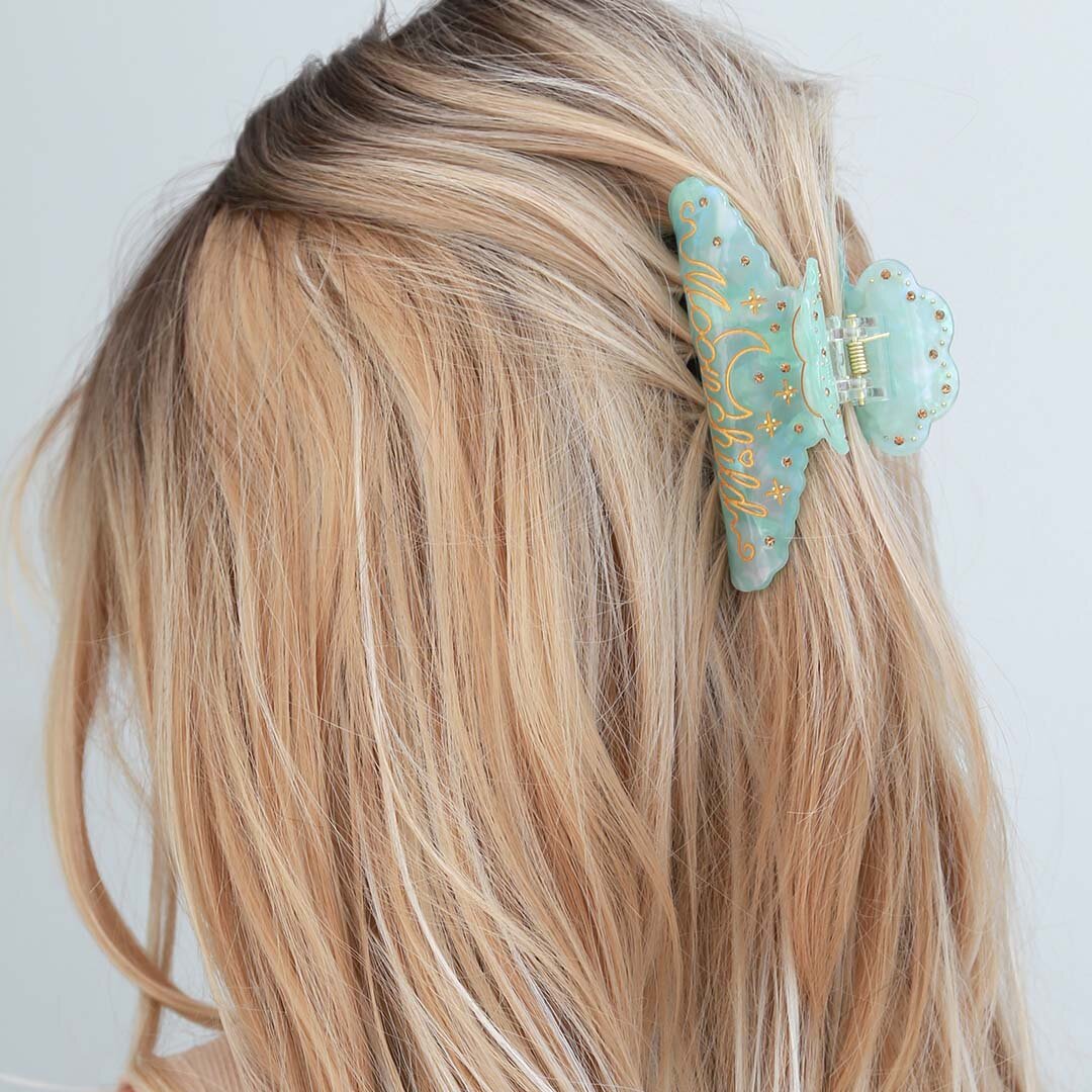 Hair clip moonchild turquoise