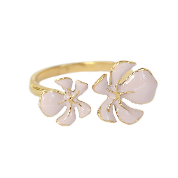 Bague Flores rose