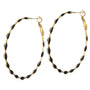 Hoops coral dot