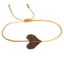 Armband lavender heart