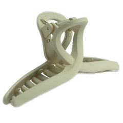 Barette à cheveux bow tie matte light olive